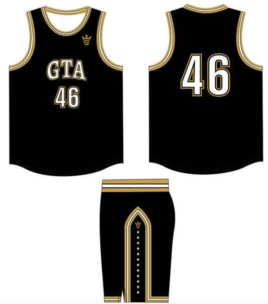 Custom Design Basketball Uniform Package
