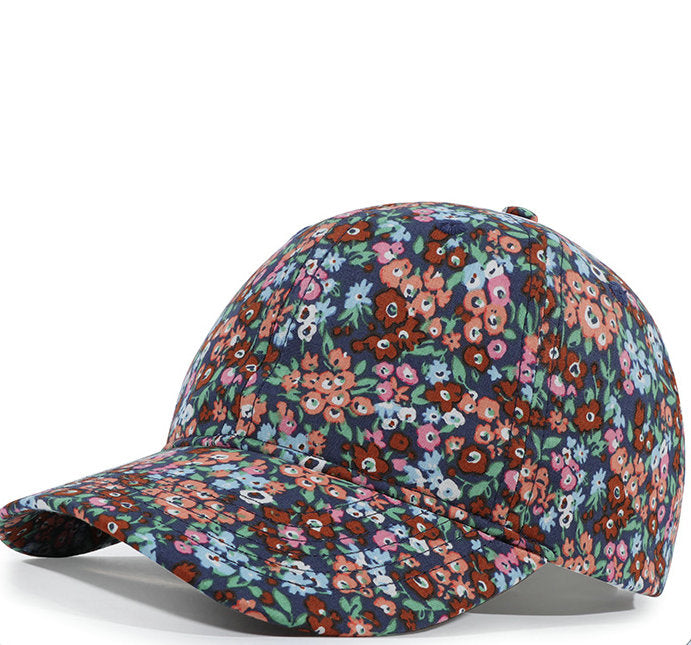 Wholesale_Printed_FLORAL_Basketball_Cap_WOMEN_GIRL_HAT_VENDOR