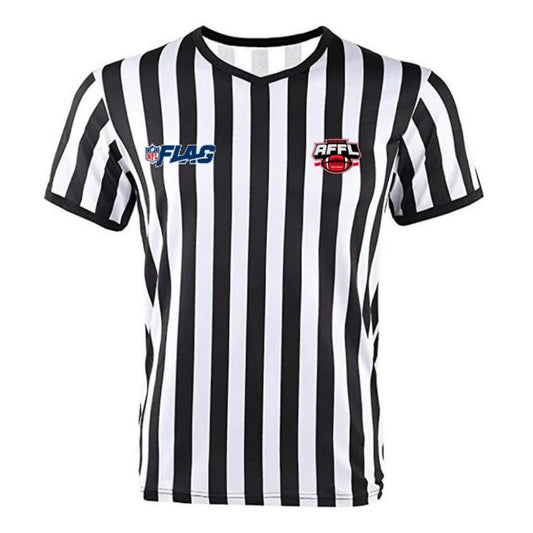 Custom_Logo_Black_classic_White_Striped_Sublimation_Short_Sleeve_Shirt