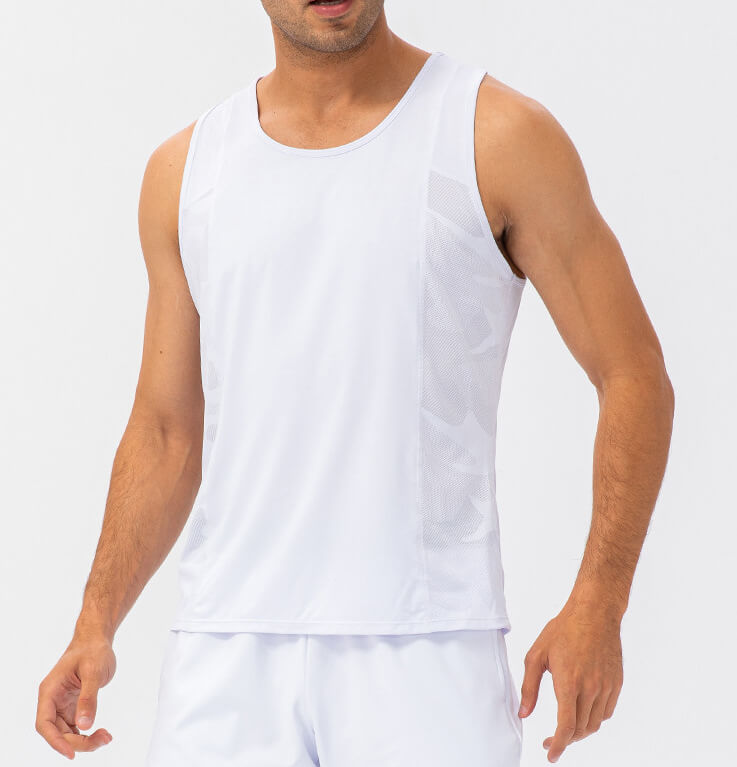 Whoelesale_Men_Sports_Vest_Loose_TShirt_supplier