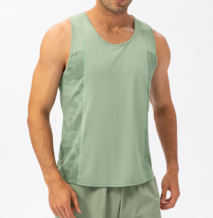 Whoelesale_Men_Sports_Vest_Loose_TShirt_supplier