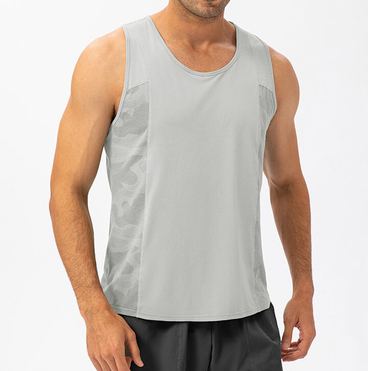 Whoelesale_Men_Sports_Vest_Loose_TShirt_supplier