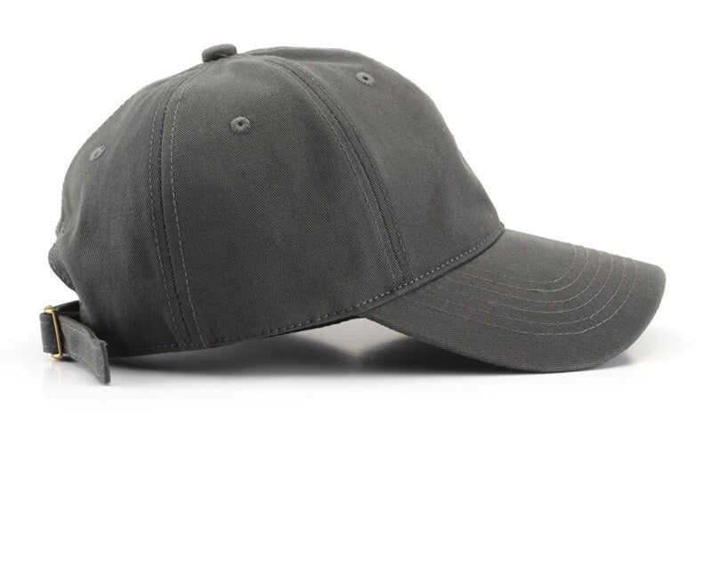 Wholesale Washed Cotton Adjustable Unisex Baseball Cap