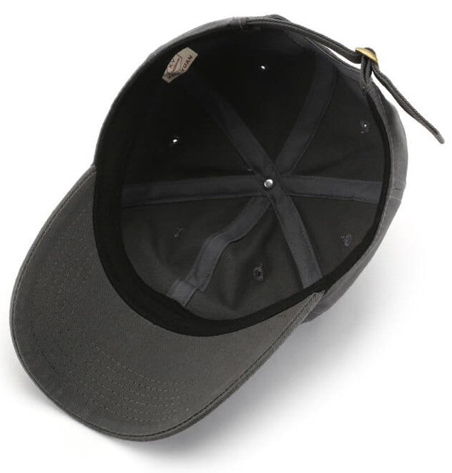 Wholesale Washed Cotton Adjustable Unisex Baseball Cap