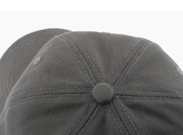 Wholesale Washed Cotton Adjustable Unisex Baseball Cap