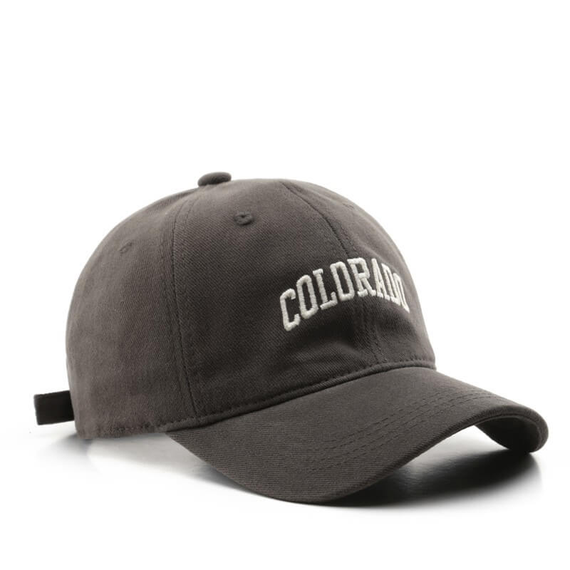 Wholesale_American_Style_Embroidered_COLORADO_Casual_Baseball_Cap_vendor
