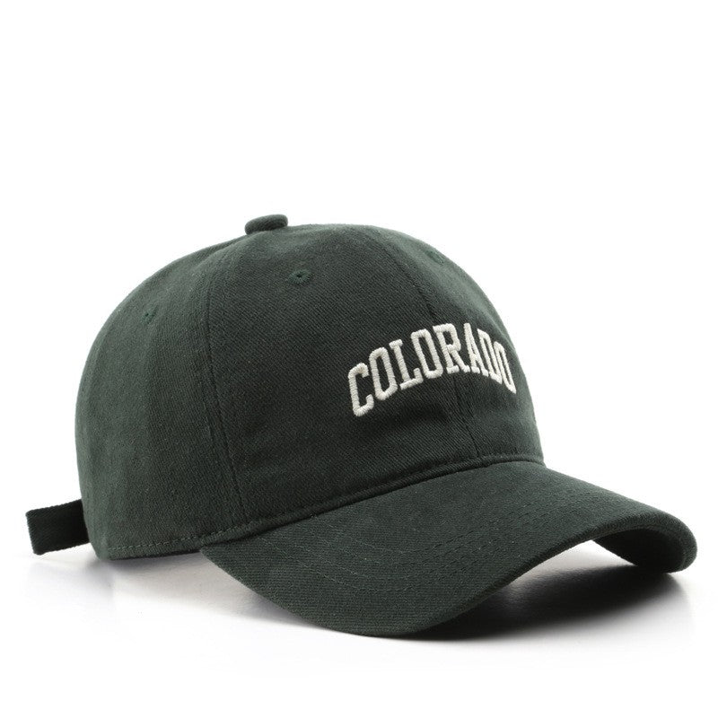 Wholesale_American_Style_Embroidered_COLORADO_Casual_Baseball_Cap_vendor