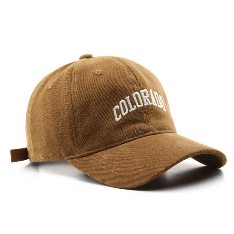 Wholesale_American_Style_Embroidered_COLORADO_Casual_Baseball_Cap_vendor