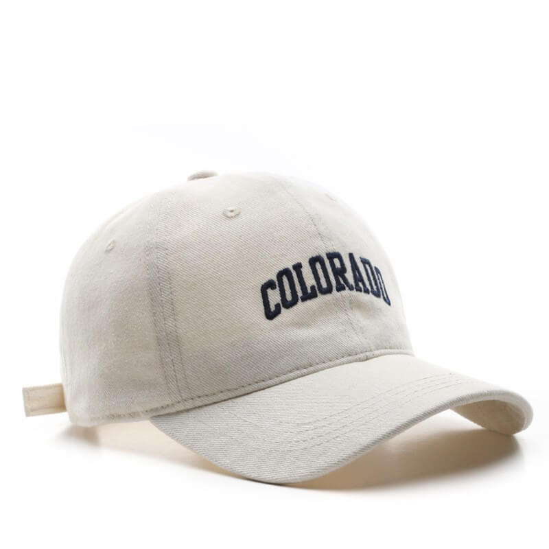 Wholesale_American_Style_Embroidered_COLORADO_Casual_Baseball_Cap_vendor