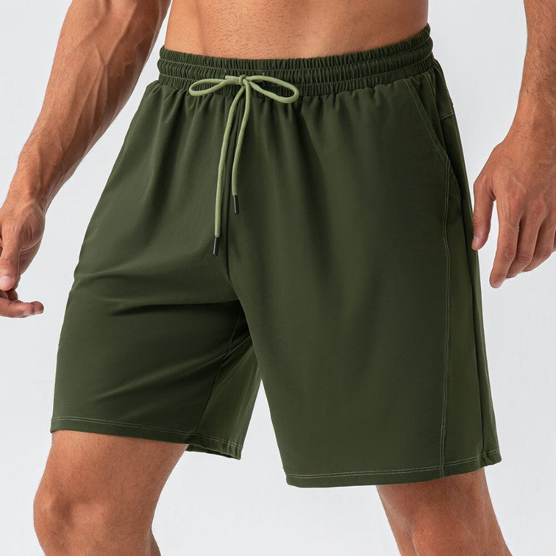 Wholesale_Mens_Dry_Fit_Running_Shorts_With_Zipper_Pockets