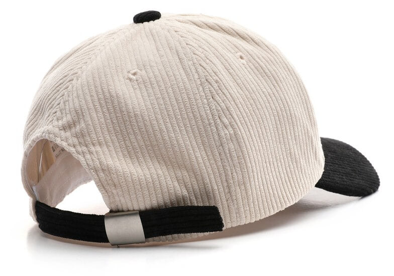 Wholesale_Retro_Corduroy_Peaked_Cap_Color_Blocking_Casual_Hats_maker