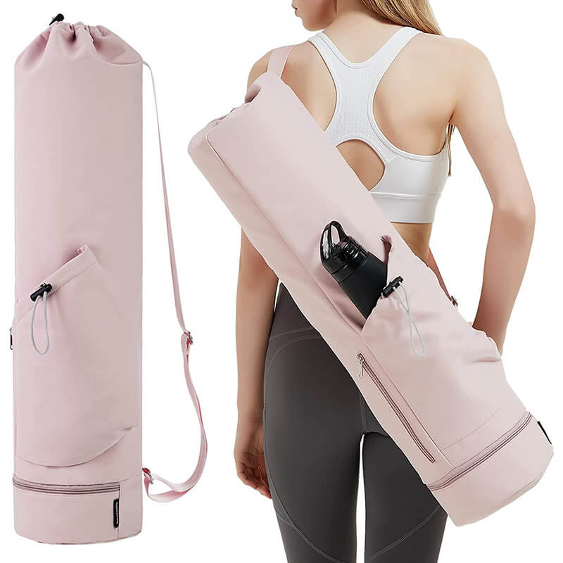Wholesale_Yoga_Mat_Bag_with_Bottle_Pocket_for_Women_manufacturer