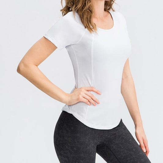 Women_High_Elastic_Mesh_Breathable_Quick_Dry_Workout_Shirts_Yoga_Tops