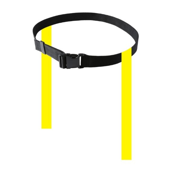 Velcro Adjustable Flag Football Belts for Kids 10 Sets