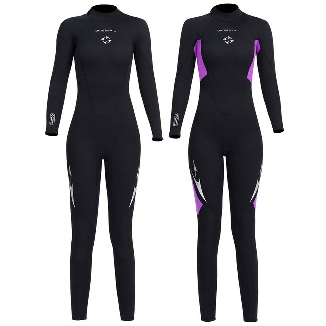 Womens_3mm_Neoprene_Full_Body_Wetsuits_Scuba_Diving_Suits