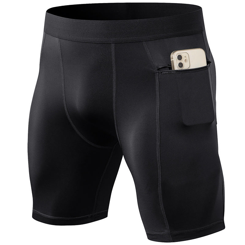 bulk_buy_mens_Compression_short_zipper_pocket_supplier