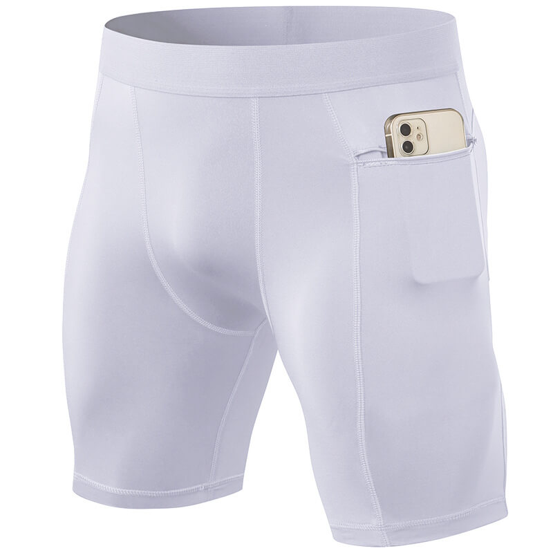 bulk_buy_mens_Compression_short_zipper_pocket_supplier