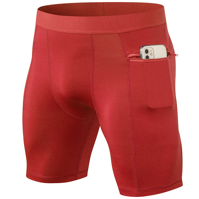 bulk_buy_mens_Compression_short_zipper_pocket_supplier