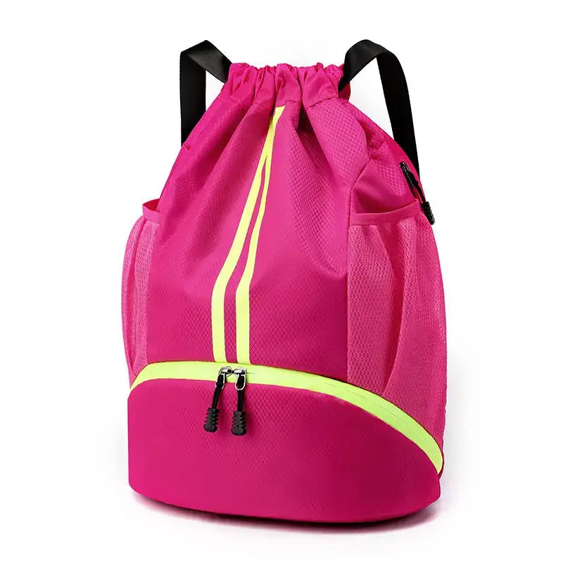 wholesale_Basketball_Bag_Wet_Proof_Pocket_Sports_Drawstring_Backpack_vendor