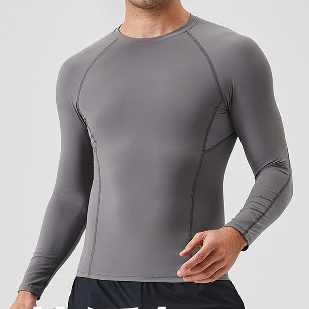 wholesale_Mens_Compression_Long_Sleeve_T-Shirt_Classic_Casual_Slim_Athletic_Shirts