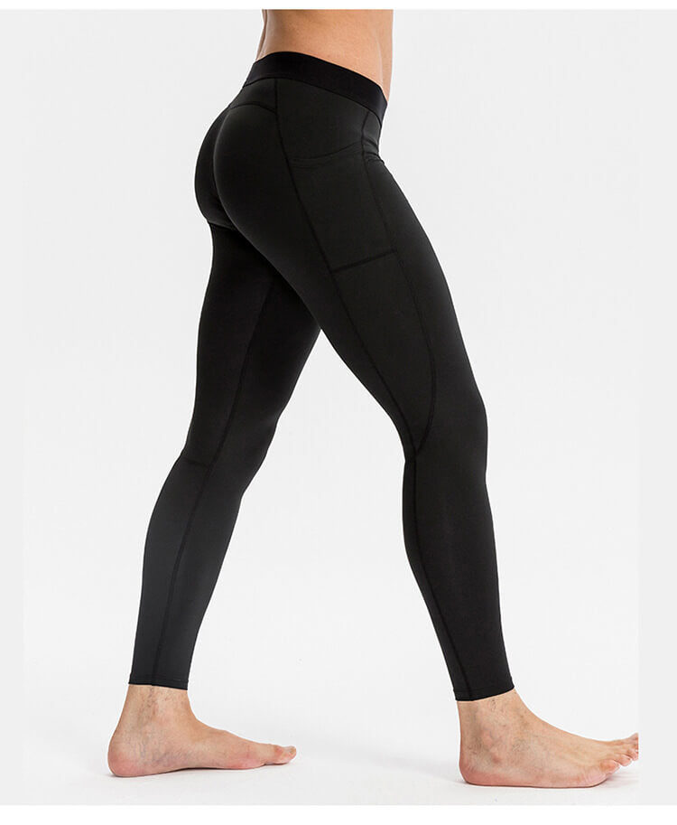 wholesale_Mens_Compression_Pants_Phone_Pocket_Running_Leggings_vendor