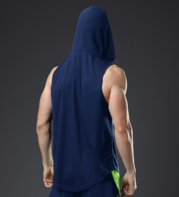 wholesale_Mens_Workout_Hooded_Tank_Tops_Pockets_Sleeveless_Hoodies
