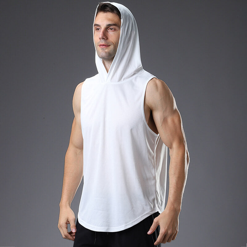 wholesale_Mens_Workout_Hooded_Tank_Tops_Pockets_Sleeveless_Hoodies