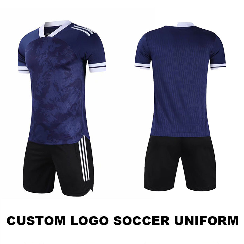 wholesale_NAVY_BLUE_Custom_Logo_Soccer_Suit_Soccer_Uniforms