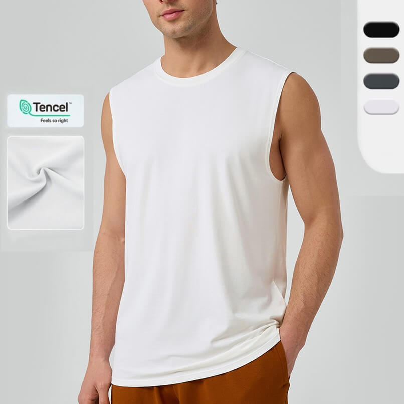 wholesale_Oversized_Breathable_Sleeveless_Sports_Tank_Top_Tencel