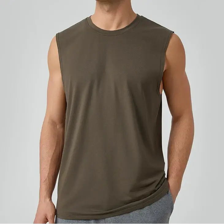 wholesale_Oversized_Breathable_Sleeveless_Sports_Tank_Top_Tencel