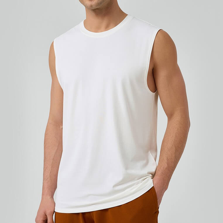 wholesale_Oversized_Breathable_Sleeveless_Sports_Tank_Top_Tencel