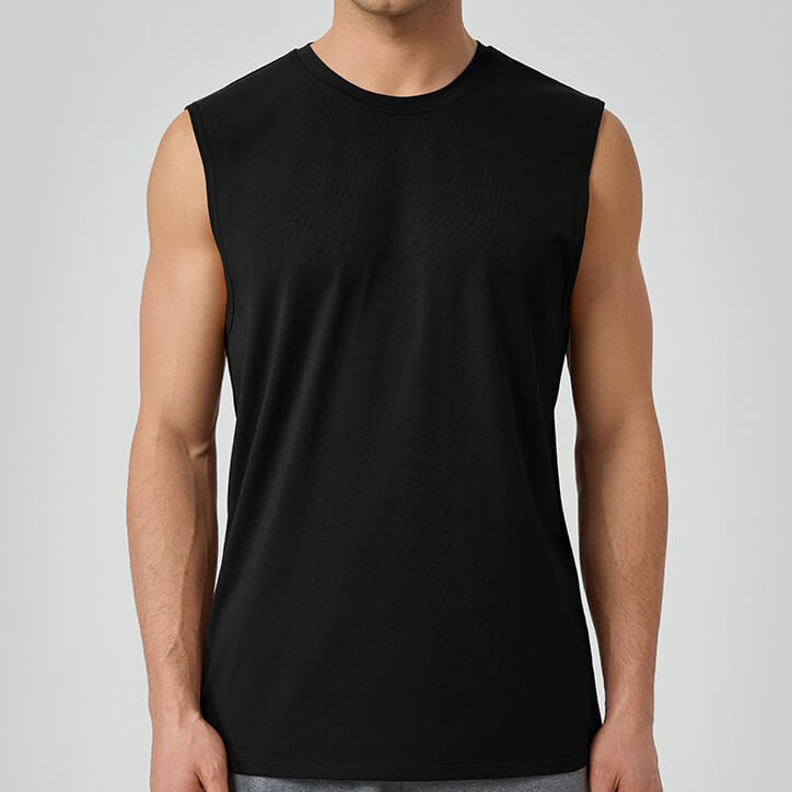 wholesale_Oversized_Breathable_Sleeveless_Sports_Tank_Top_Tencel