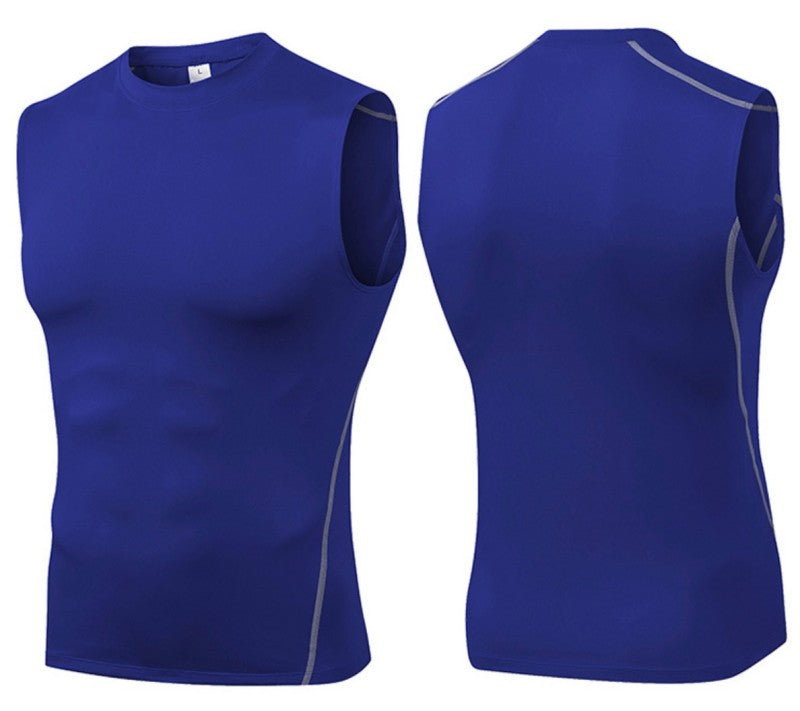 wholesale_Slim_Fit_Sleeveless_Compression_Tops_for_Men