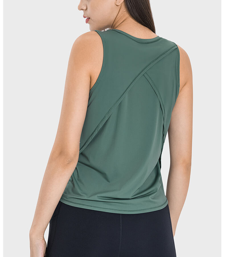 wholesale_Women_Round_Neck_Loose_Active_Tank
