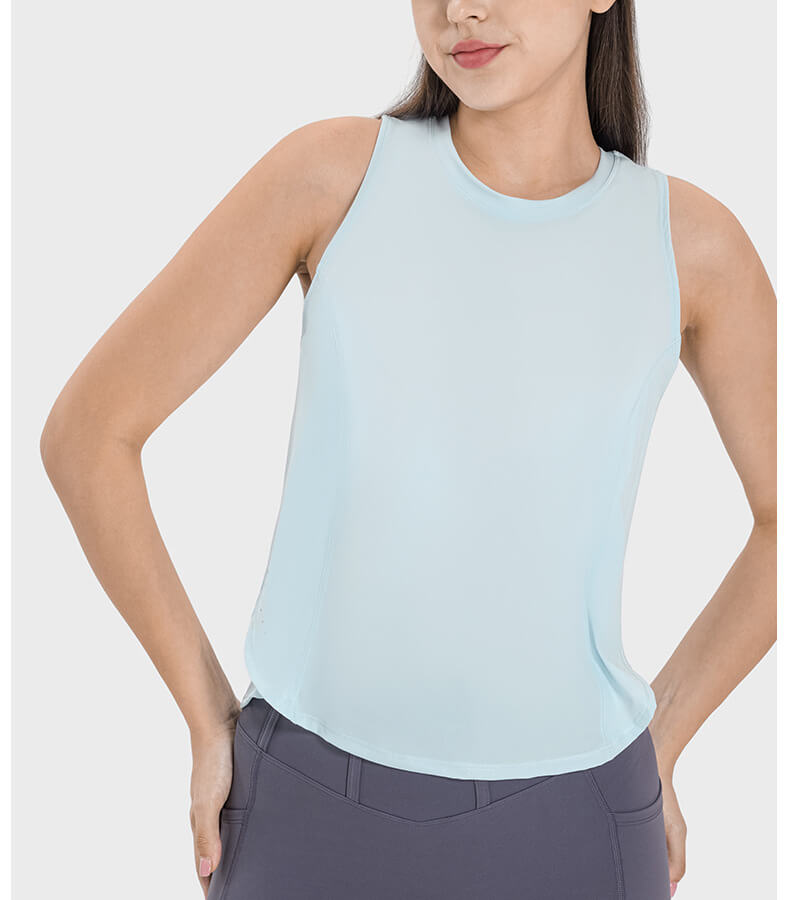wholesale_Women_Round_Neck_Loose_Active_Tank