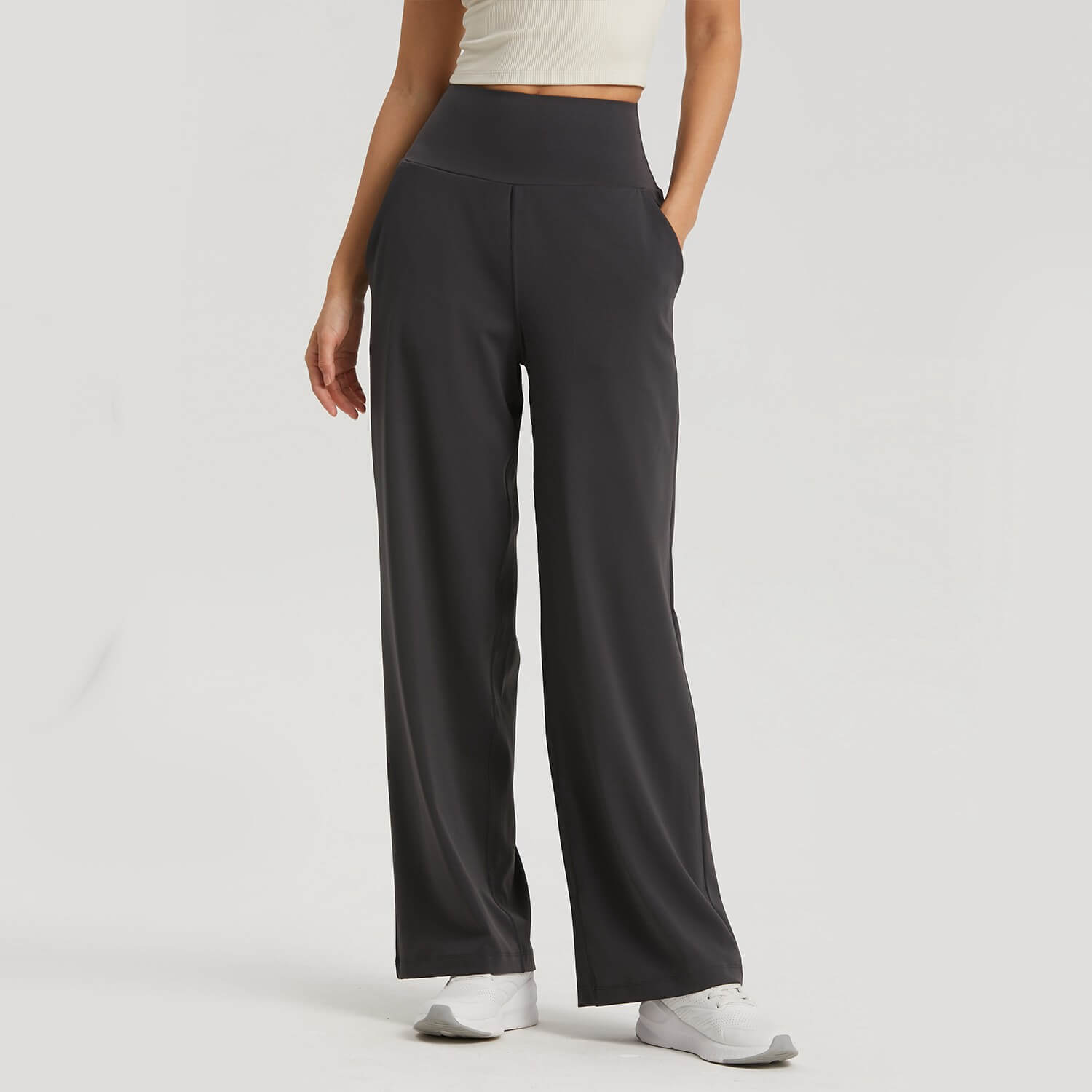 wholesale_Womens_Wide_Leg_Pants_Casual_Loose_Yoga_Sweatpants_vendor