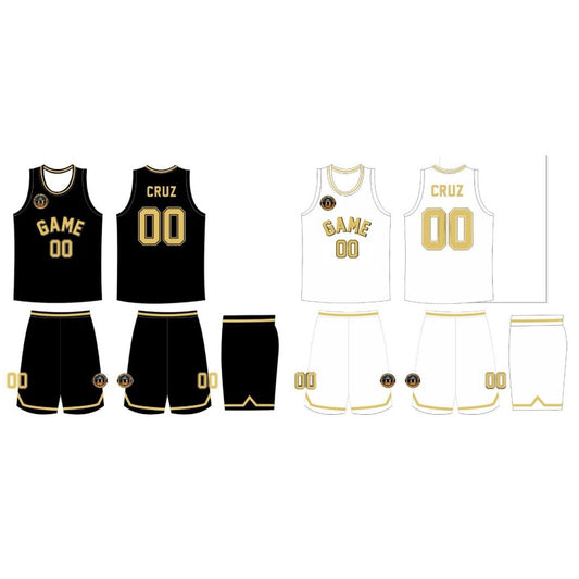 wholesale_black_gold_custom_design_eversible_Basketball_Uniform_maker