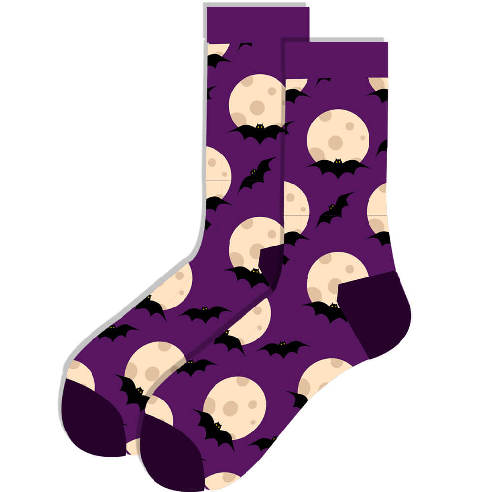 wholesale_halloween_socks_Skeleton_Pumpkin_Socks_vendor