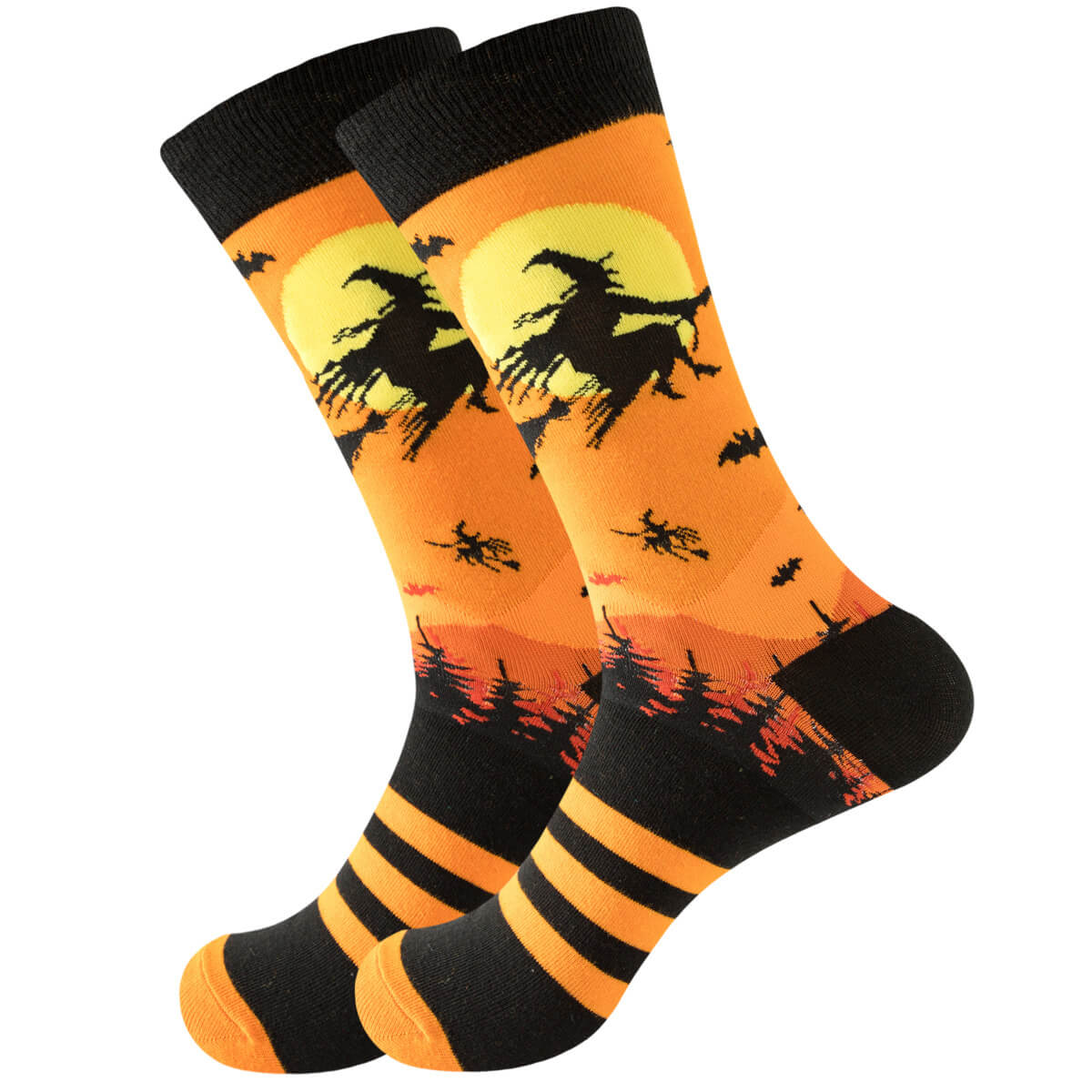 wholesale_halloween_socks_Skeleton_Pumpkin_Socks_vendor