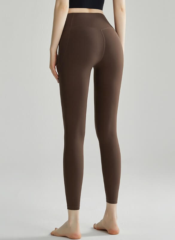 wholesale_lycra_High_Waisted_Yoga_Pants_with_Pockets_for_Women_Buttery_Soft_Workout_Leggings