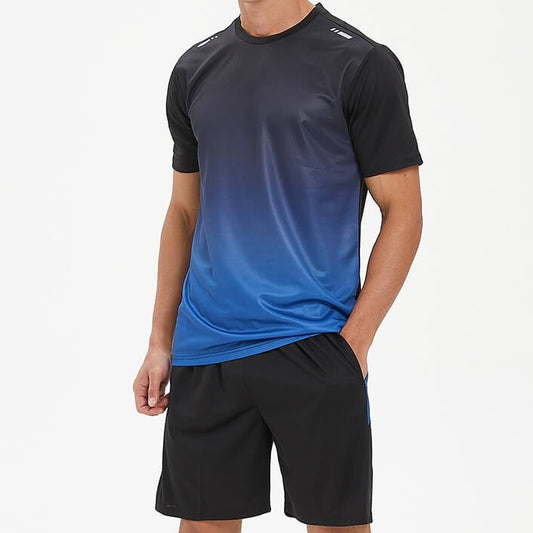 Men's Training T-shirt and Shorts Set