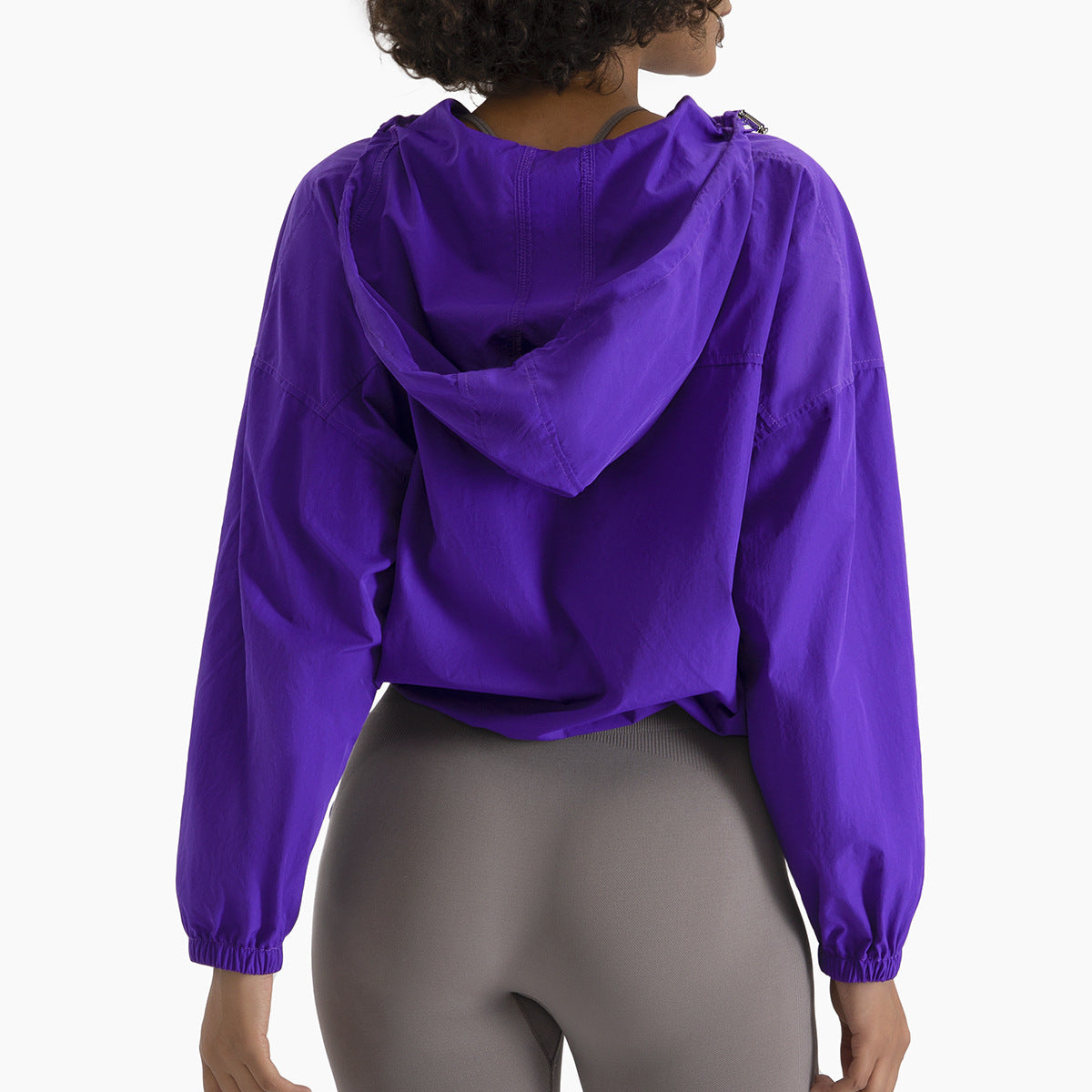 Quick-Drying Zipper Hoodies Windbreaker Wholesale Workout Clothes