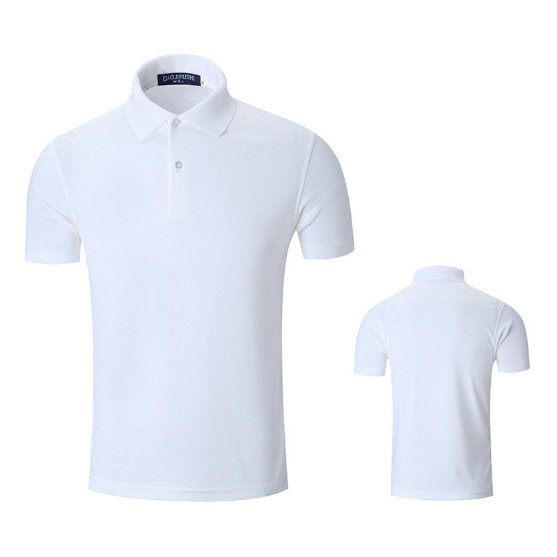 Custom Logo Basketball Coach Mesh Polo Shirt