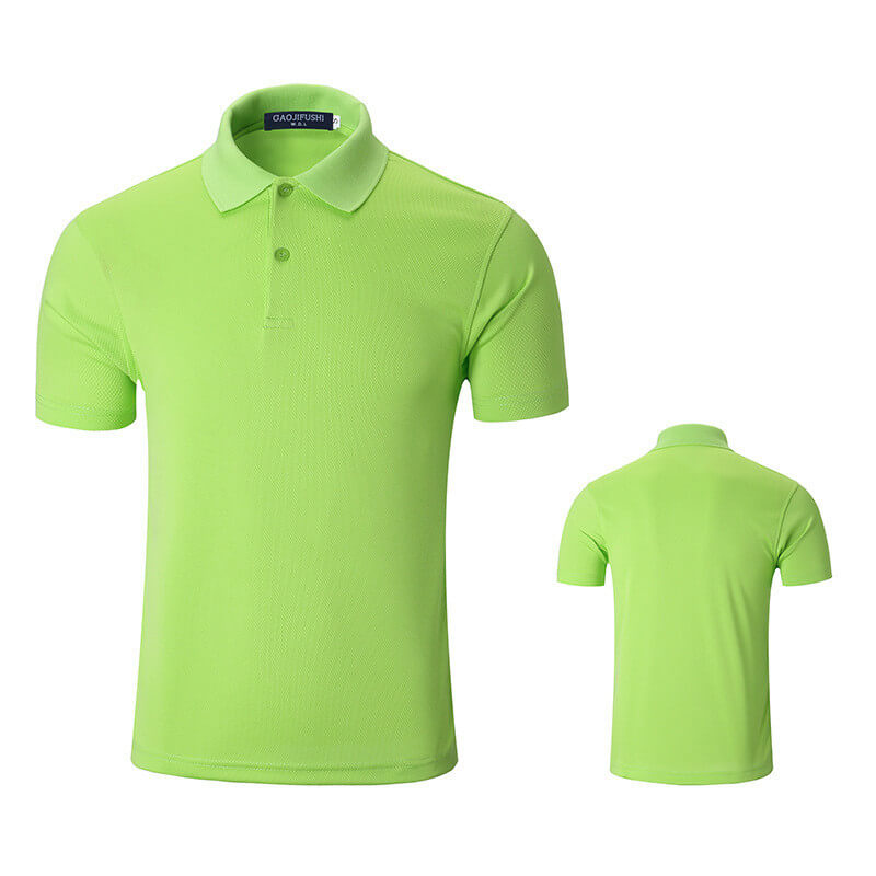 Custom Logo Basketball Coach Mesh Polo Shirt