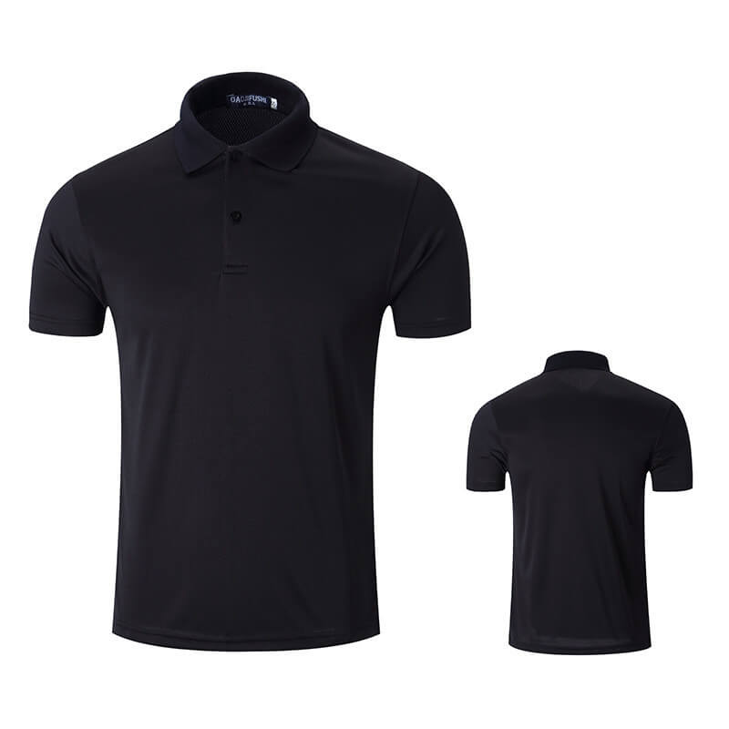 Custom Logo Basketball Coach Mesh Polo Shirt