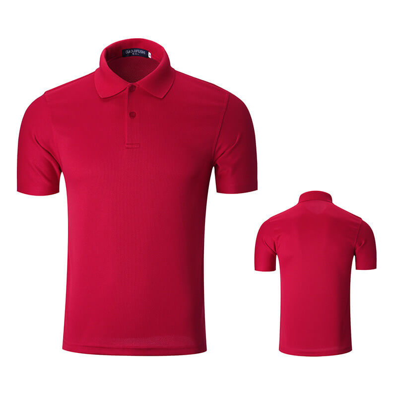 Custom Logo Basketball Coach Mesh Polo Shirt