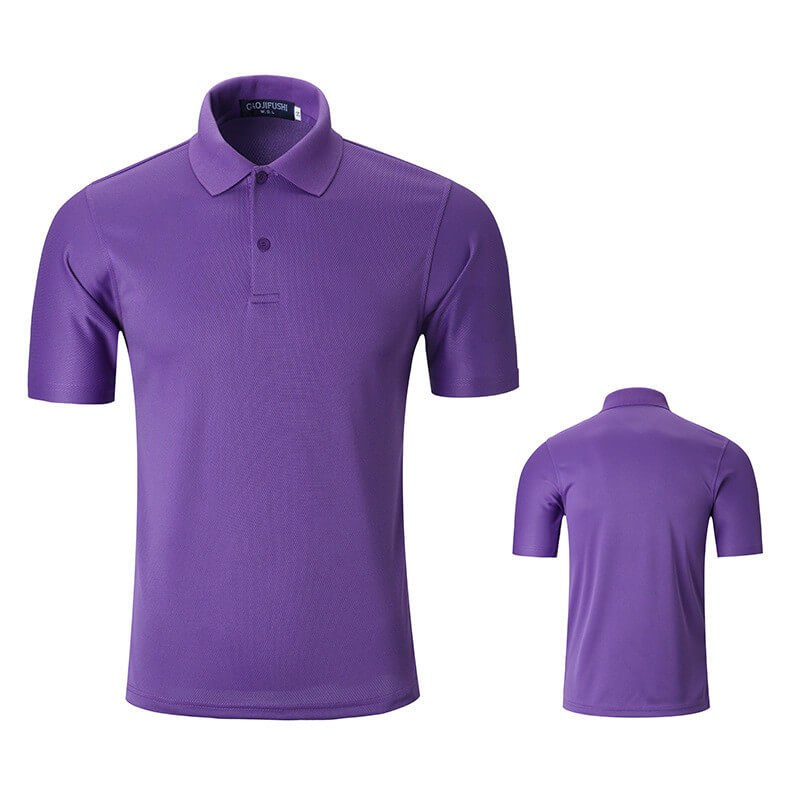 Custom Logo Basketball Coach Mesh Polo Shirt