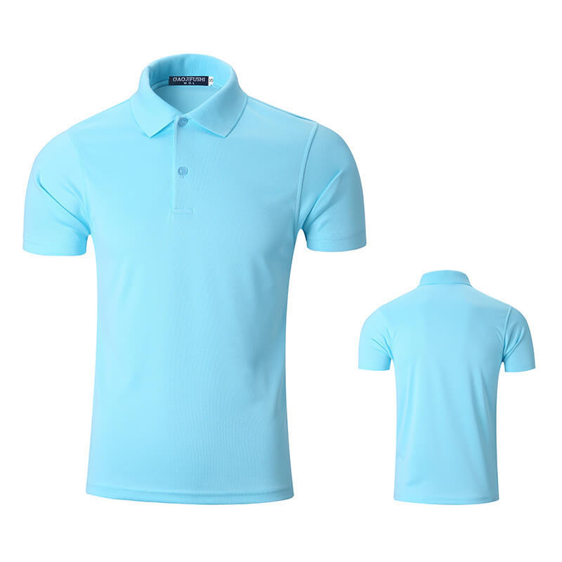 Custom Logo Basketball Coach Mesh Polo Shirt