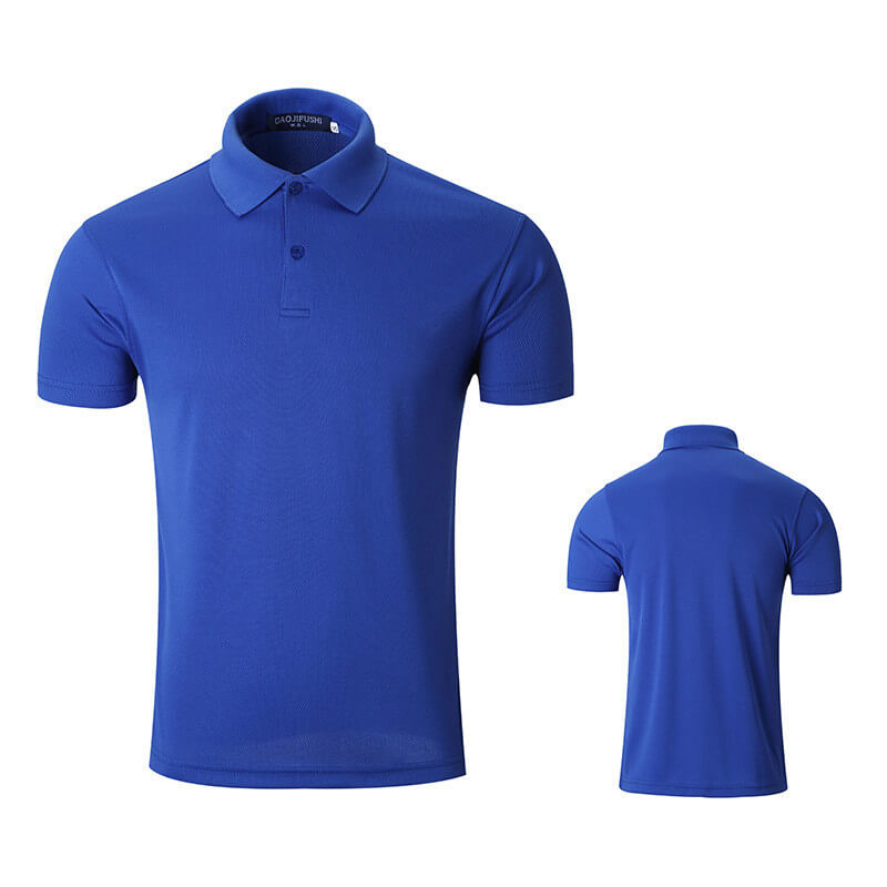 Custom Logo Basketball Coach Mesh Polo Shirt