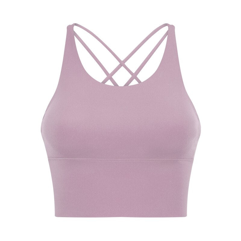 Backless High Impack Fitness Bra